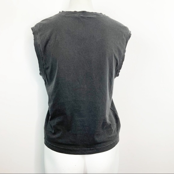 NWT Free People Don’t Be Koi Black & Orange Tee - Picture 7 of 15